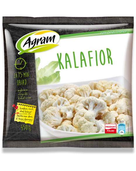 cauliflower from 폴란드 supplied by Agram S. A. - White 신선 콜리플라워