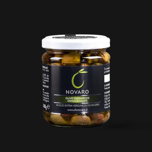 Pitted Taggiasche Olives from 이탈리아 supplied by G. NOVARO & C. S.R.L. - Pitted 올리브 가공품