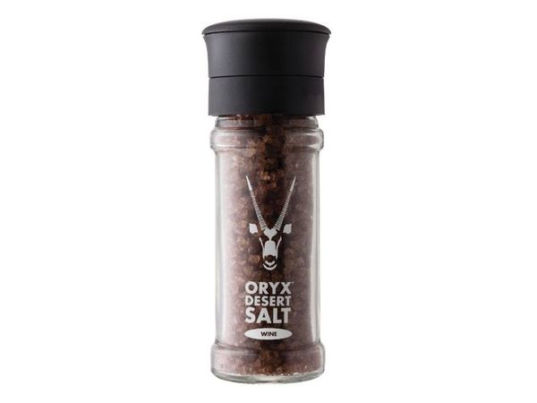Oryx Wine Salt 100g from South Africa supplied by ORYX Desert Salt PYT Ltd. - Crystal - Coarse Salt