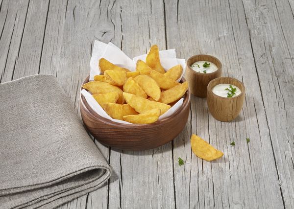 Potato Wedges from Switzerland supplied by Kadi AG - Potato Wedges Potato Snacks