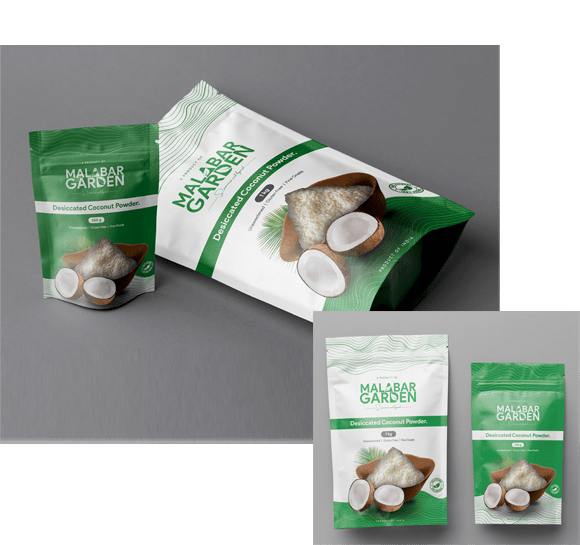 Malabar Garden Desiccated Coconut Powder from India supplied by Primetrade exports - Fine Desiccated Coconut