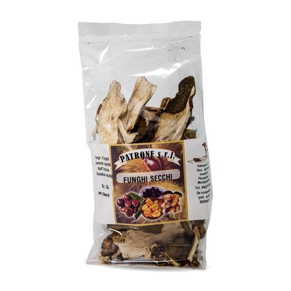 Dried Mushroom from Italy supplied by Patrone SRL - Brown Porcini Mushroom