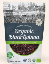 Organic Black Quinoa from 페루 supplied by ANDES ALIMENTOS & BEBIDAS - For Food 퀴노아