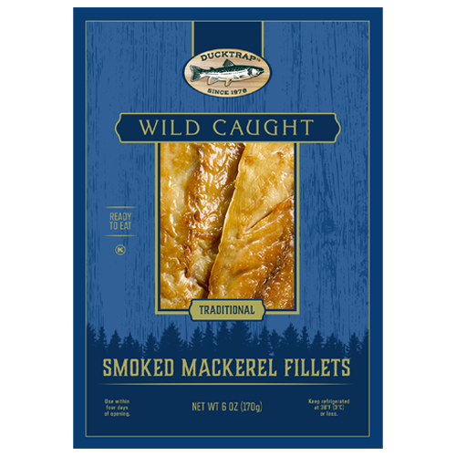 Smoked Mackerel from 미국 supplied by Ducktrap - Fillet 훈제 고등어