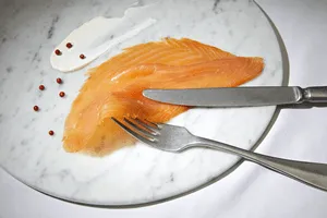Smoked Salmon from 프랑스 supplied by GMG Saumon de France - Sliced 연어