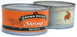 Canned Tiny Shrimps from 태국 supplied by MMP International Ltd. - Preserved - in Water 새우 가공품