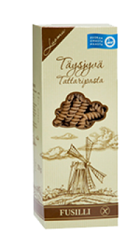 Buckwheat Fusili from Finland supplied by Keskinen Mill - Short Pasta Uncooked Pasta