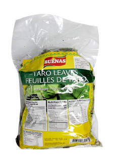 Taro Leaves from Philippines supplied by GEM Foods International, Inc. - Vacuum Packed (=VAC) Taro
