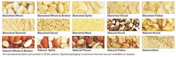 Natural Almond from United States supplied by D.V. Enterprises & Co. - Brown Almond Kernel