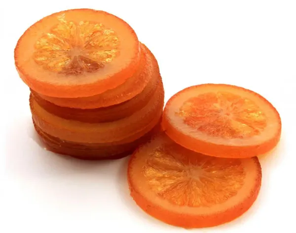 Orange Round Whole Slices from 그리스 supplied by Konta S.A. - Flavored - Candied (=Sugar Coated) 오렌지 가공품