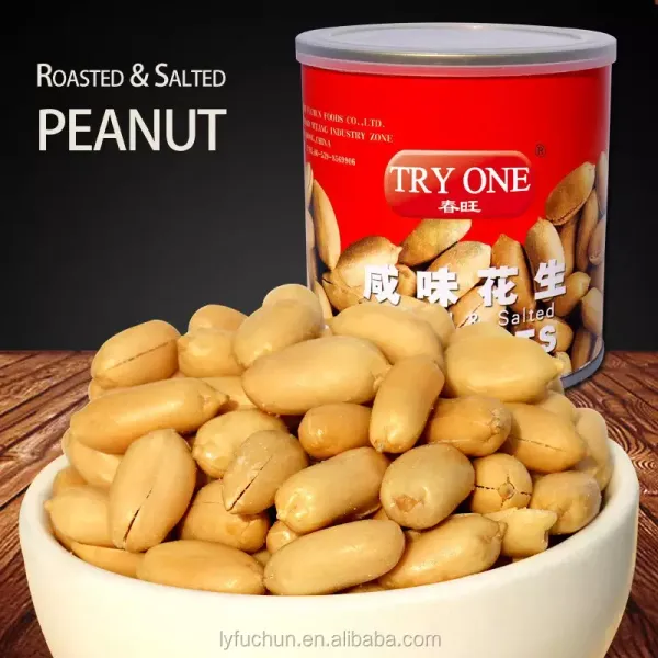 Roasted peanuts from 중국 supplied by Linyi Fuchun Food Co., Ltd. - Roasted - Salted 땅콩 알맹이