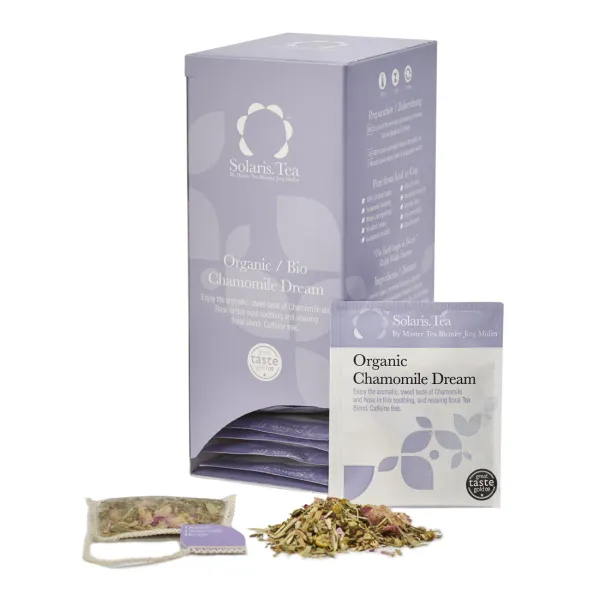 Organic Herbal Tea from Ireland supplied by Solaris Botanicals Ltd. - Tea Bags Herbal Tea