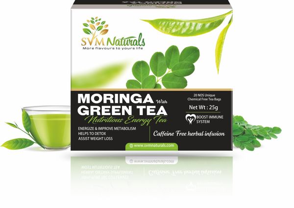 Moringa Green Tea from 인도 supplied by SVM EXPORTS - 최상품 허브차