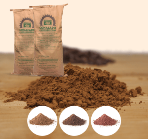 Cocoa Powder from Dominican Republic supplied by CONACADO AGROINDUSTRIAL - Brown Cocoa Powder