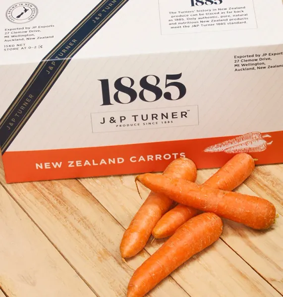 Fresh Carrots from New Zealand supplied by JP Exports - Fresh (=Chilled) Fresh Carrot