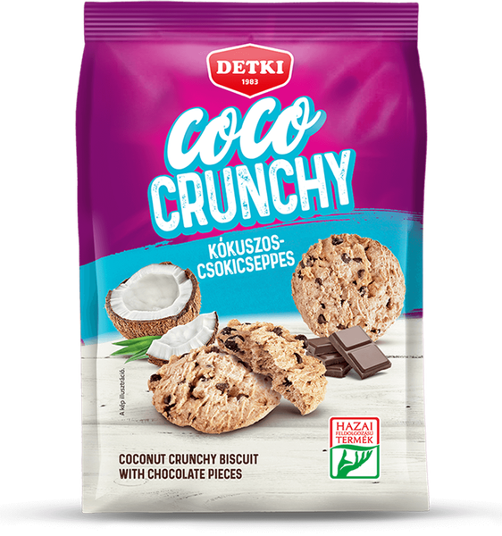 Biscuits from 헝가리 supplied by Detki Biscuits Kft. - Chocolate Chip 비스킷 및 크래커