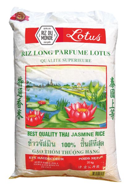 Thaï Jasmine Rice from 프랑스 supplied by Haudecoeur - Hom Mali (=Thai Fragrant Rice) 쌀