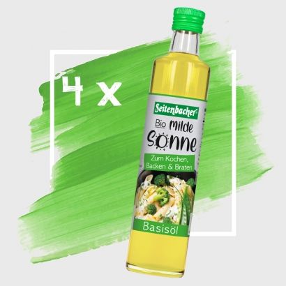Organic Sunflower Oil from 독일 supplied by Seitenbacher Vertriebs-GmbH - Glass Jar (=Glass Bottle) 정제 해바라기유