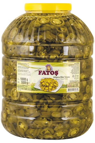 Pickled Jalapeno from 튀르키예 supplied by Fatos - Jar 통조림 또는 병에 든 할라피뇨