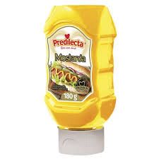 Mustard from Brazil supplied by Predilecta Alimentos Ltda. - Squeeze Plastic Bottle (180gr) Mustard Sauce