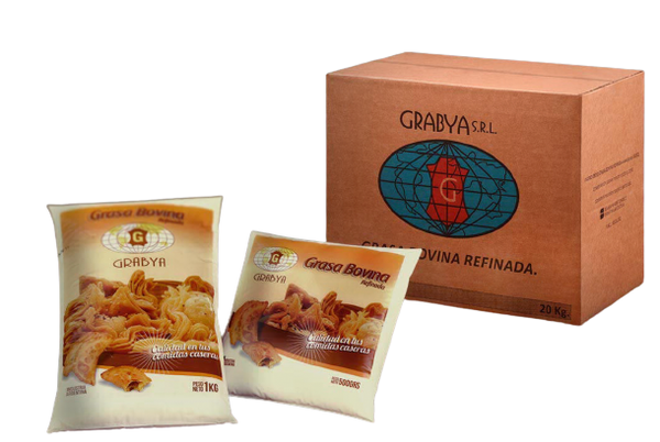 Bovine Fat from Argentina supplied by Grabya - Refined Beef Tallow