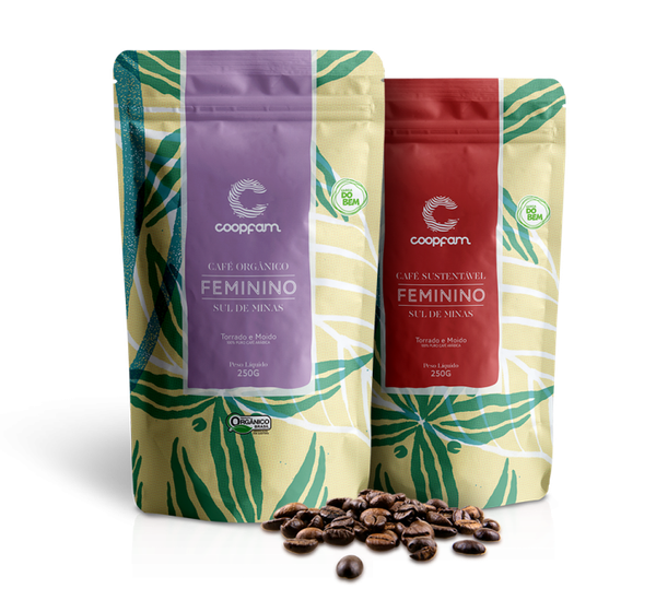 Coffee Femine from 브라질 supplied by Coopfam - 아라비카 볶은 원두
