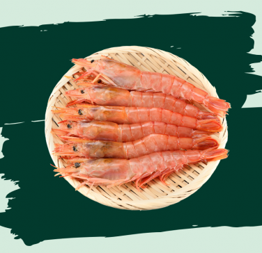 Shrimp from 네덜란드 supplied by LUITEN FOOD - Shell On (=Unpeeled) 냉동 새우
