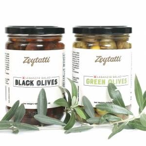 Olives in Brine from 레바논 supplied by Zeytatti - Jar 올리브 가공품