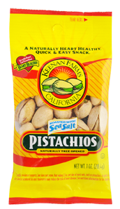In-shell Pistachios Roasted Salted from 미국 supplied by Keenan Farms - Modified Atmosphere Packaging (=MAP) 피스타치오 알맹이