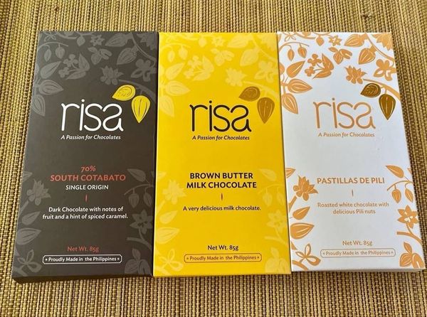 Chocolate Bar from 필리핀 supplied by Risa Chocolates - Dark Chocolate 초콜릿