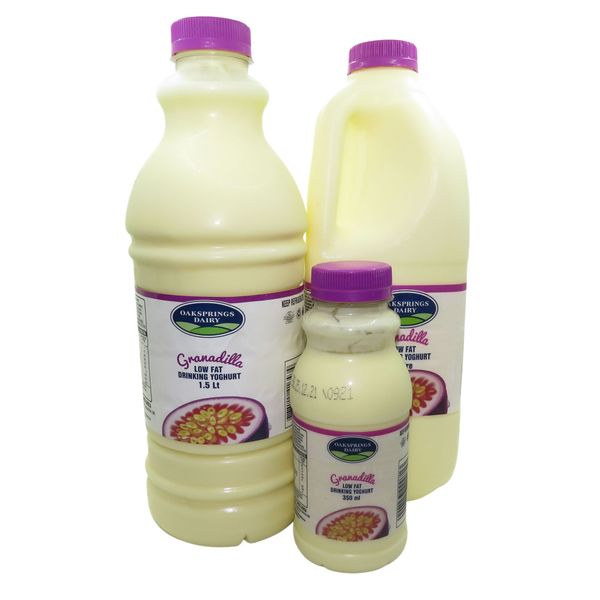 Granadilla Drinking Yoghurt from 남아프리카공화국 supplied by Oaksprings Dairy - Granadilla 요구르트