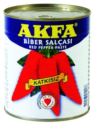 Pepper paste from 튀르키예 supplied by AKFA - Paste 통조림 또는 병에 든 고추