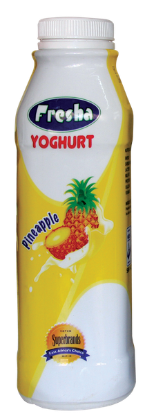 Pineapple Flavoured Yoghurt from 케냐 supplied by Githunguri Dairy Farmers Co-Operative Society Ltd. - Flavored 요구르트