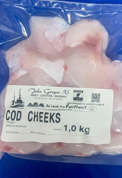 Cod from Norway supplied by John Greger AS - Fresh (=Chilled=Raw) Frozen Cod
