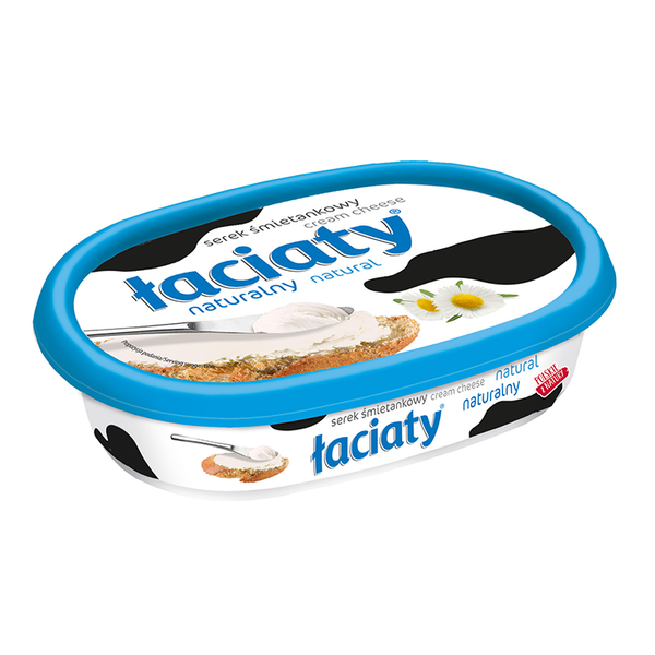 Natural Łaciaty Cream Cheese from 폴란드 supplied by Spółdzielnia Mleczarska Mlekpol W Grajewie - 크림 치즈