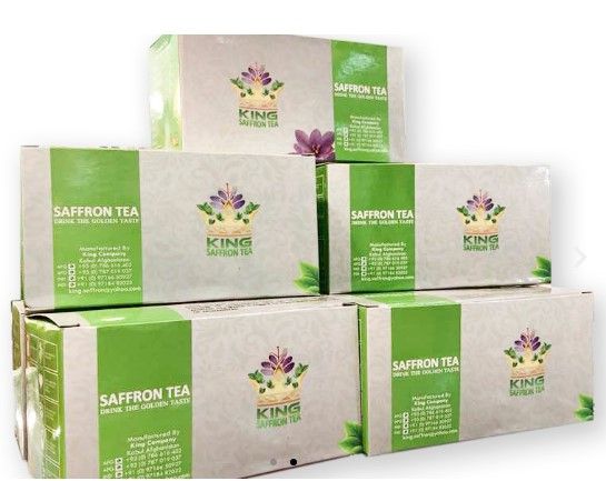 Saffron Tea from 아프가니스탄 supplied by King	Saffron Ltd - Carton Box (15kg) (=Cardboard Box) 허브차