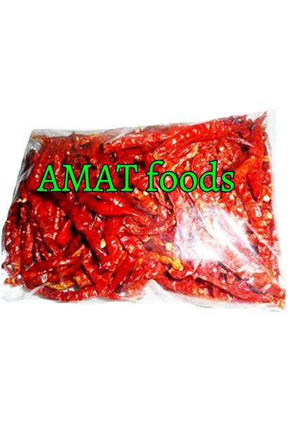 Dried Hot Chili Peppers from Nigeria supplied by AMAT Foods - Super Hot Dried Whole Chili Pepper