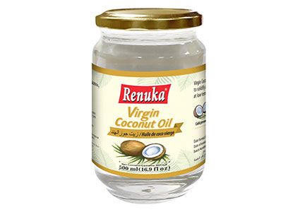 Virgin Coconut Oil from 스리랑카 supplied by RENUKA AGRI FOODS PLC - Glass Jar (=Glass Bottle) 기타 코코넛 오일