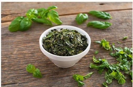 IQF Basil from 미국 supplied by Supherb Farms - Blanched 바질
