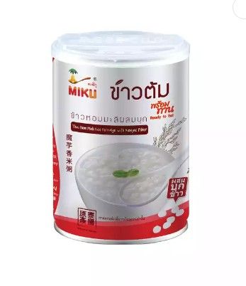MIKU Thai Hom Mali Rice Soup Porridge with Konjac Dietary Fiber Keto Diet from 태국 supplied by MONKEY KING FOOD CO., LTD. - Standard 쌀 가공품