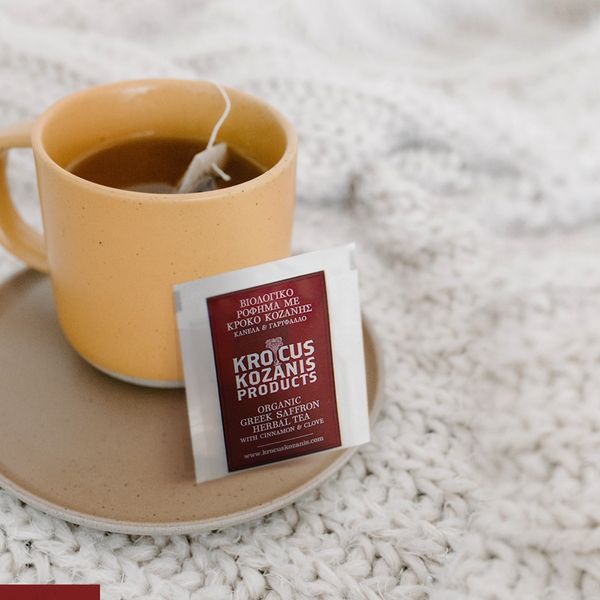 Organic Greek Saffron Herbal Tea from 그리스 supplied by PROIONTA KROKOU KOZANIS SA - Greek Saffron 허브차