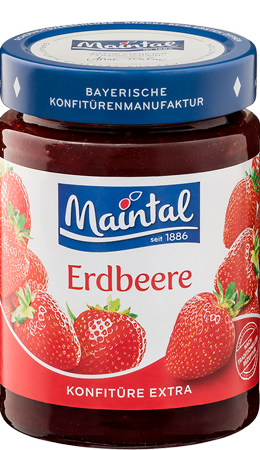 Strawberry Jam from Germany supplied by Maintal Konfitüren GmbH - Organic Strawberry Jam