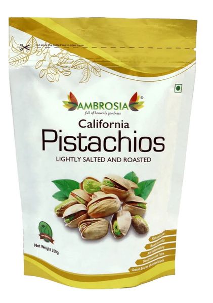 Pistachios from India supplied by Karamhans Foods Pvt Ltd - Modified Atmosphere Packaging (=MAP) Pistachio Kernel