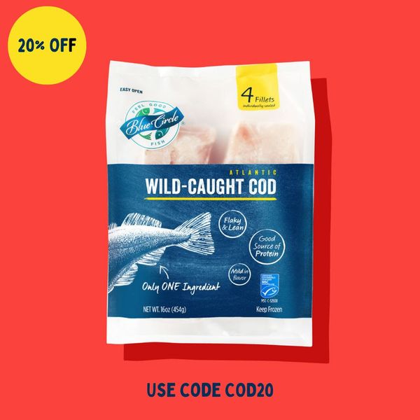 Frozen Cod from United States supplied by Blue Circle Foods Inc. - Atlantic Cod (=Gadus morhua) Frozen Cod