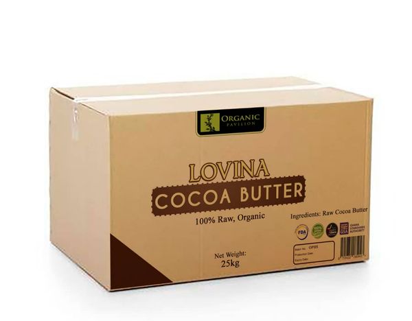 RAW COCOA BUTTER from 가나 supplied by ORGANIC PAVILION - 코코아버터