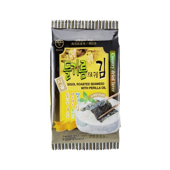 Roasted Seaweed With Perilla Oil from South Korea supplied by Kyeong Cheon Foods Co., Ltd. - Perilla Oil Frozen Seaweed