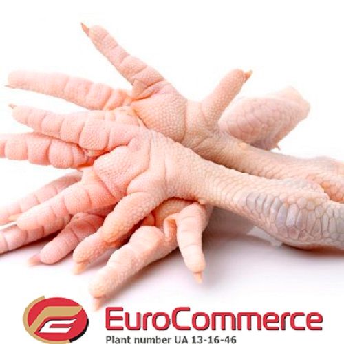 Frozen chicken feet A/B/C grade from Ukraine from 우크라이나 supplied by Euro-Commerce LTD - Feet (=Paw=Claw) 냉동 미절단 닭고기