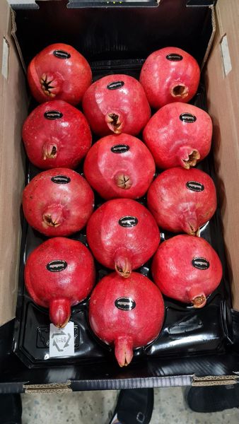 pomegranate from Uzbekistan supplied by UZ-SEGANG LLC - Pink Flesh Fresh Pomegranate