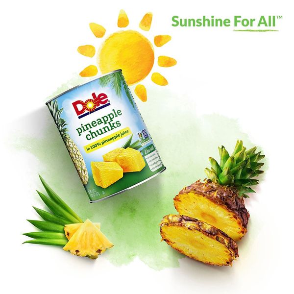 PIneapple Chunks from United States supplied by Dole Packaged Foods Llc - Diced Fresh Pineapple