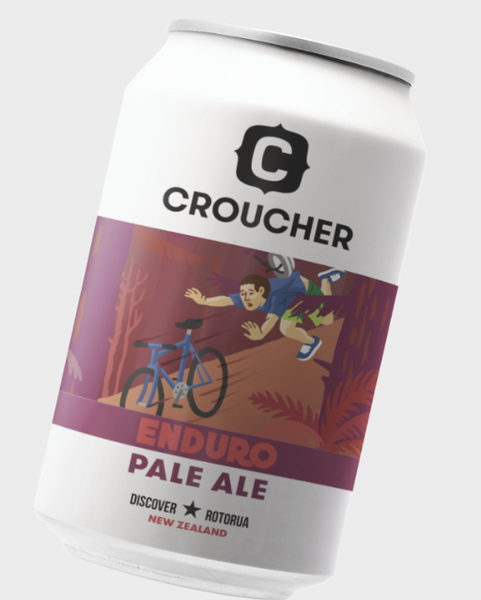 Croucher ENDURO PALE ALE, 5% from 뉴질랜드 supplied by The Croucher Brewing Company - 5% alcohol 기타 맥주